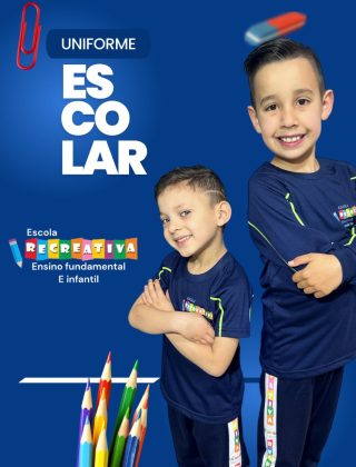 Compre os uniformes da Escola Recreativa na loja virtual da Faz Uniformes na Fazenda Rio Grande PR